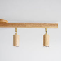 Natural Wood Beam Spotlight Light
