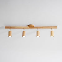 Natural Wood Beam Spotlight Light