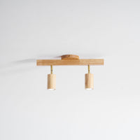 Natural Wood Beam Spotlight Light