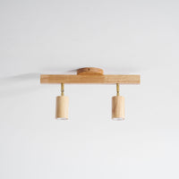 Natural Wood Beam Spotlight Light
