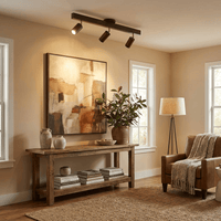 Natural Wood Beam Spotlight Light
