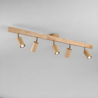 Natural Wood Beam Spotlight Light