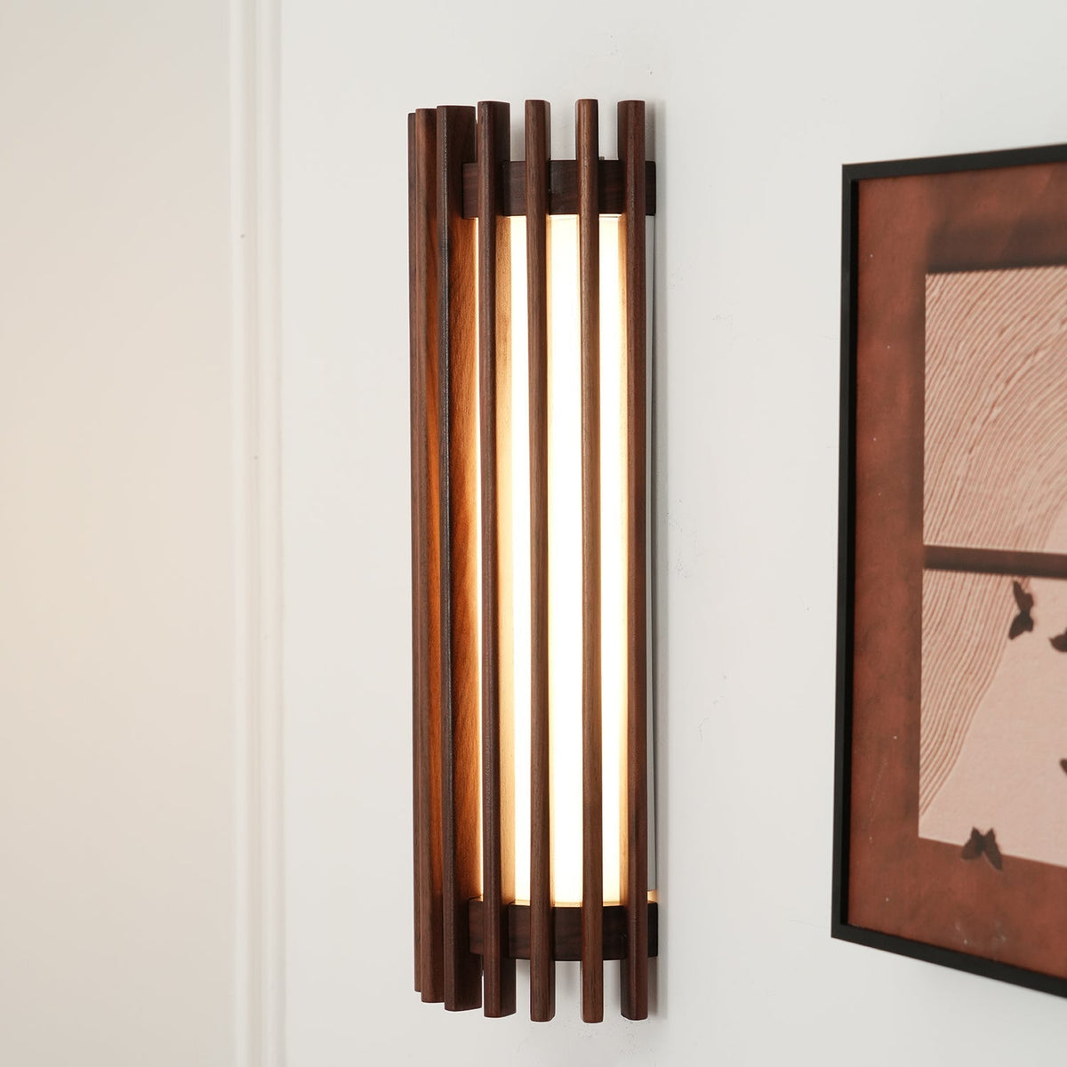 Applique Murale Intérieure en Bois