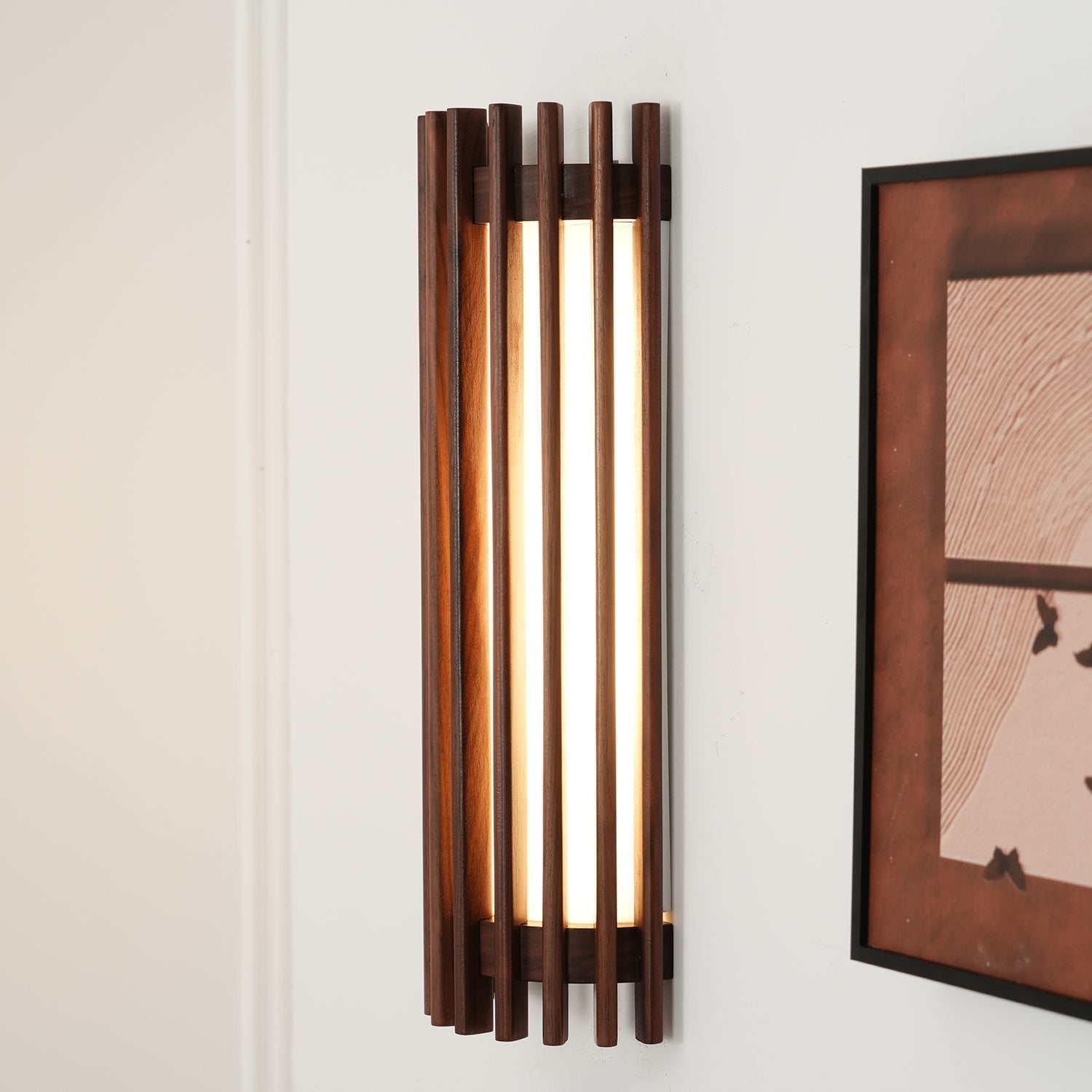Applique Murale Intérieure en Bois