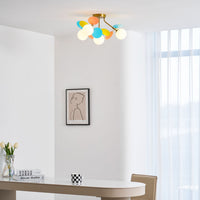 Round Macaron Ceiling Lamp