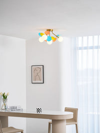 Round Macaron Ceiling Lamp