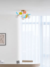 Round Macaron Ceiling Lamp