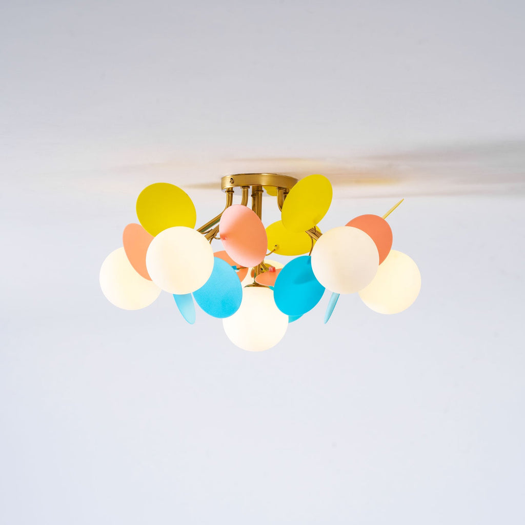 Round Macaron Ceiling Lamp