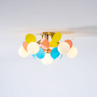 Round Macaron Ceiling Lamp