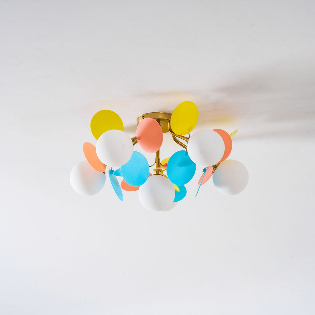 Round Macaron Ceiling Lamp
