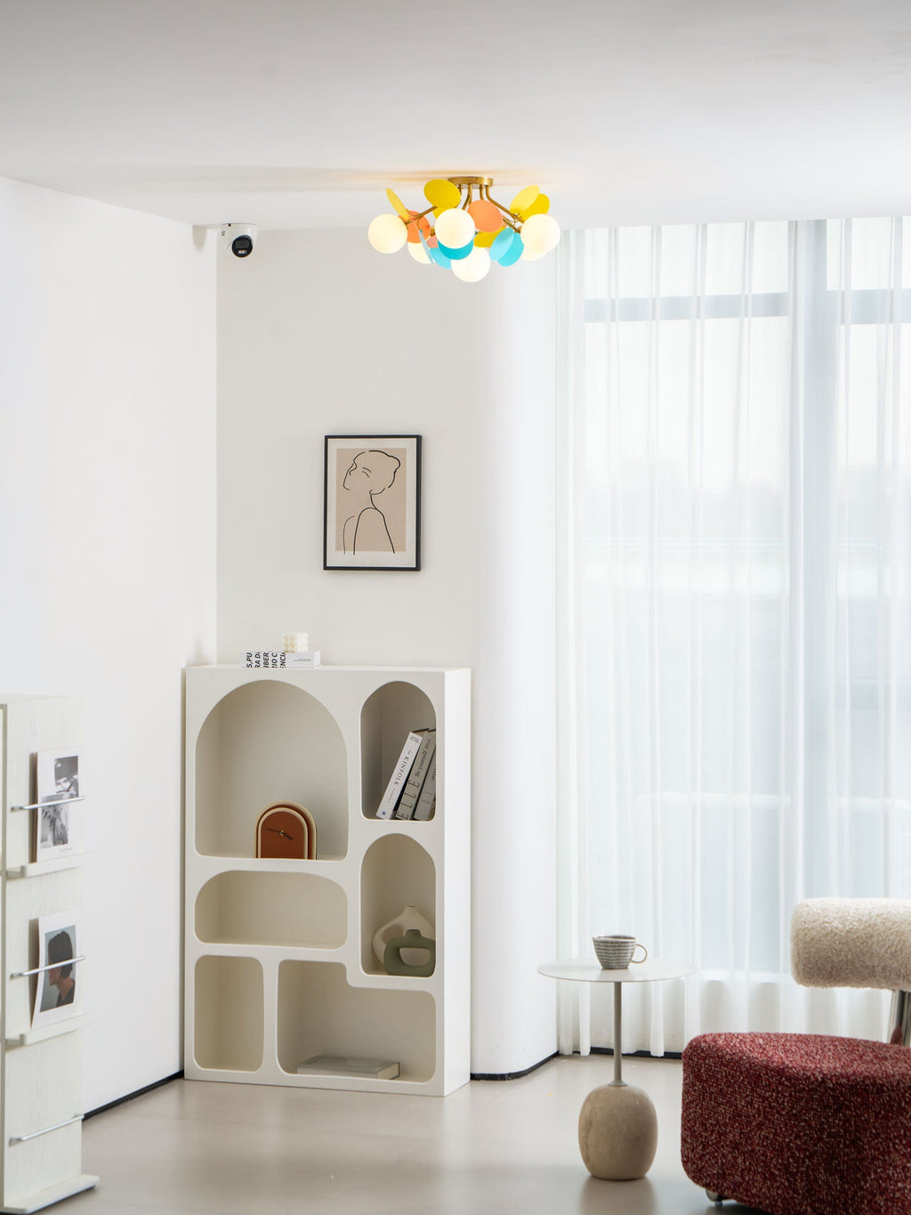 Round Macaron Ceiling Lamp
