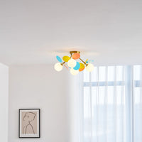 Round Macaron Ceiling Lamp