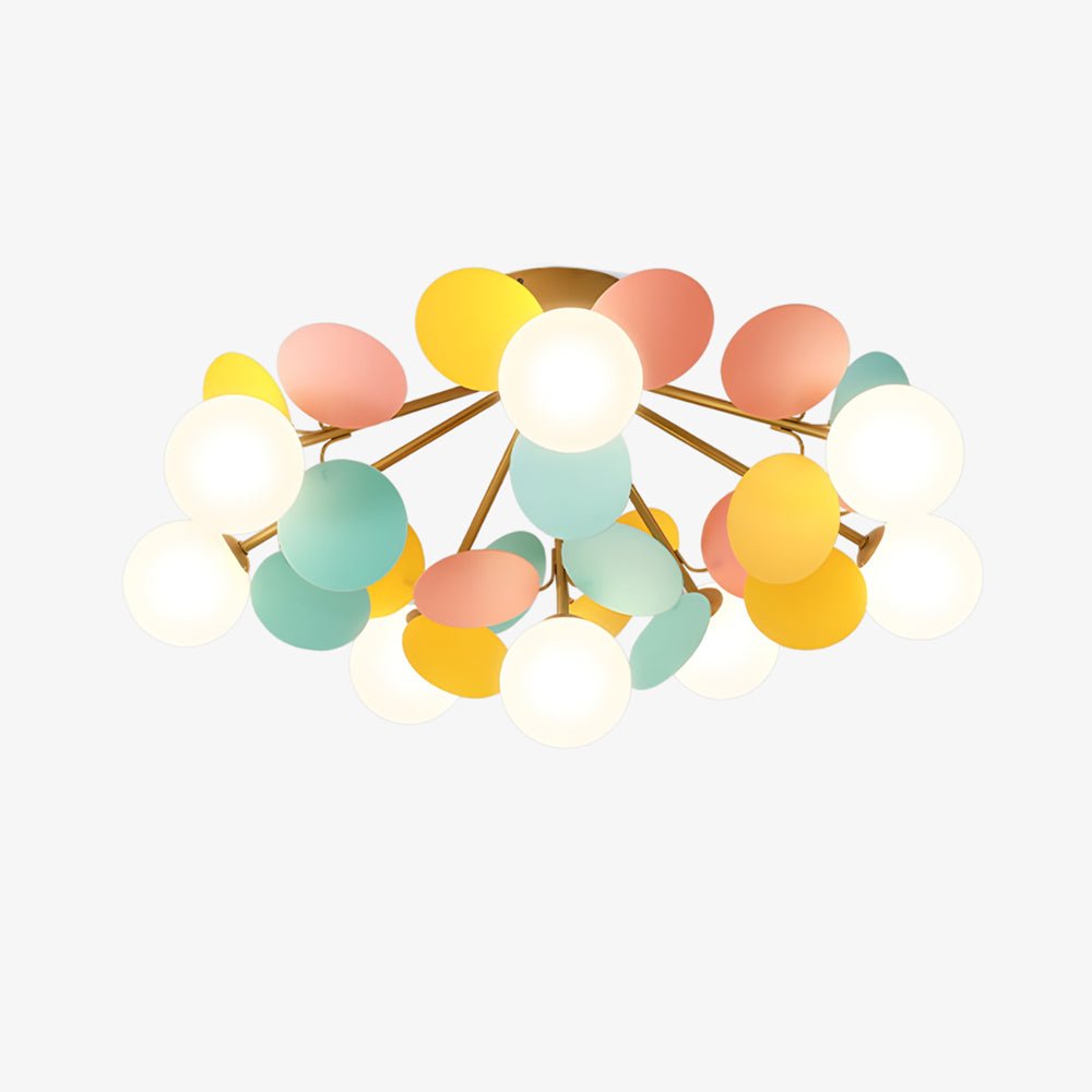 Plafonnier Rond Macaron Ludique