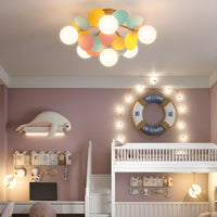 Plafonnier Rond Macaron Ludique