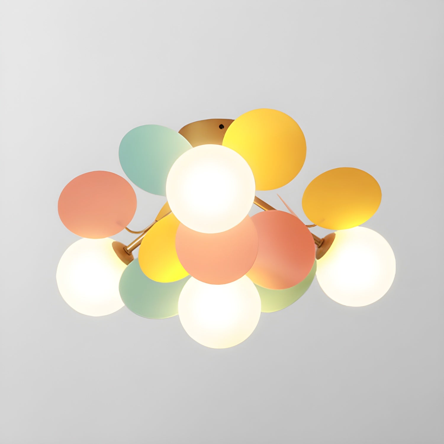 Plafonnier Rond Macaron Ludique
