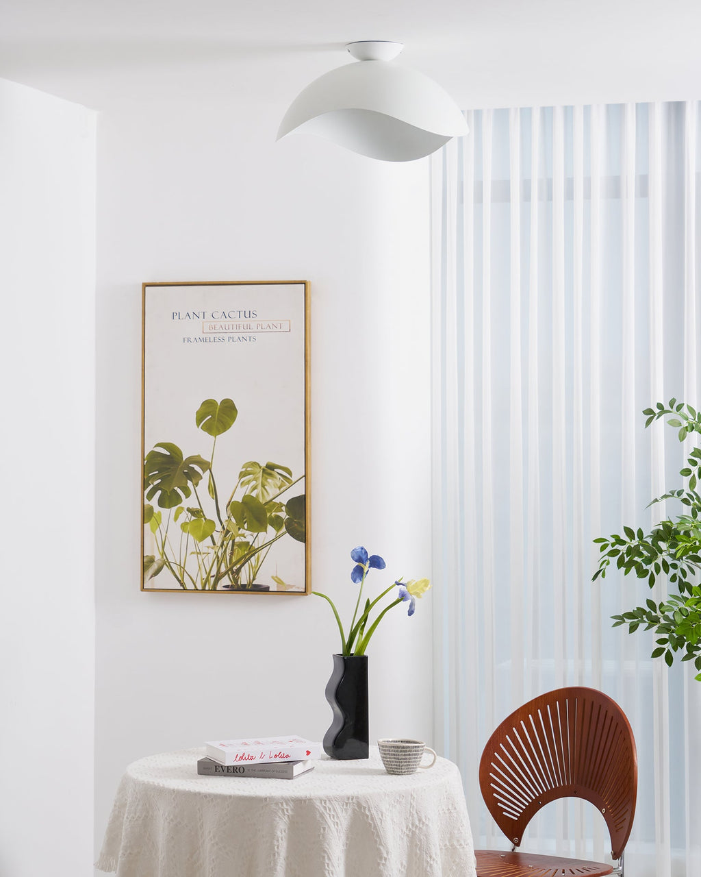 Serene Wave Ceiling Light