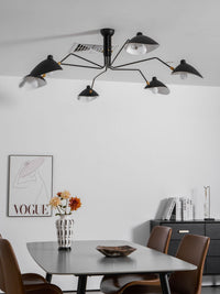 Multi-Arm Spider Ceiling Light A