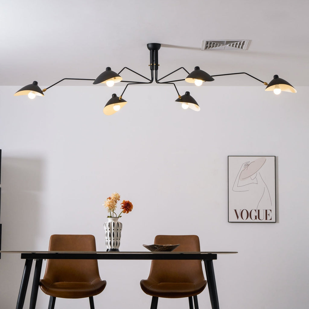 Plafonnier Linéaire à Bras Minimaliste