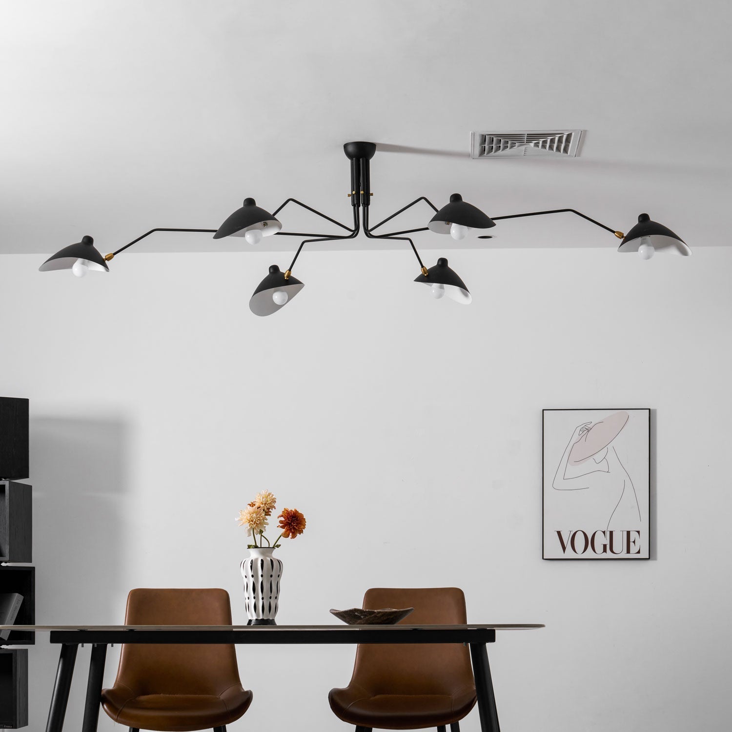 Plafonnier Linéaire à Bras Minimaliste