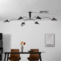 Multi-Arm Spider Ceiling Light A