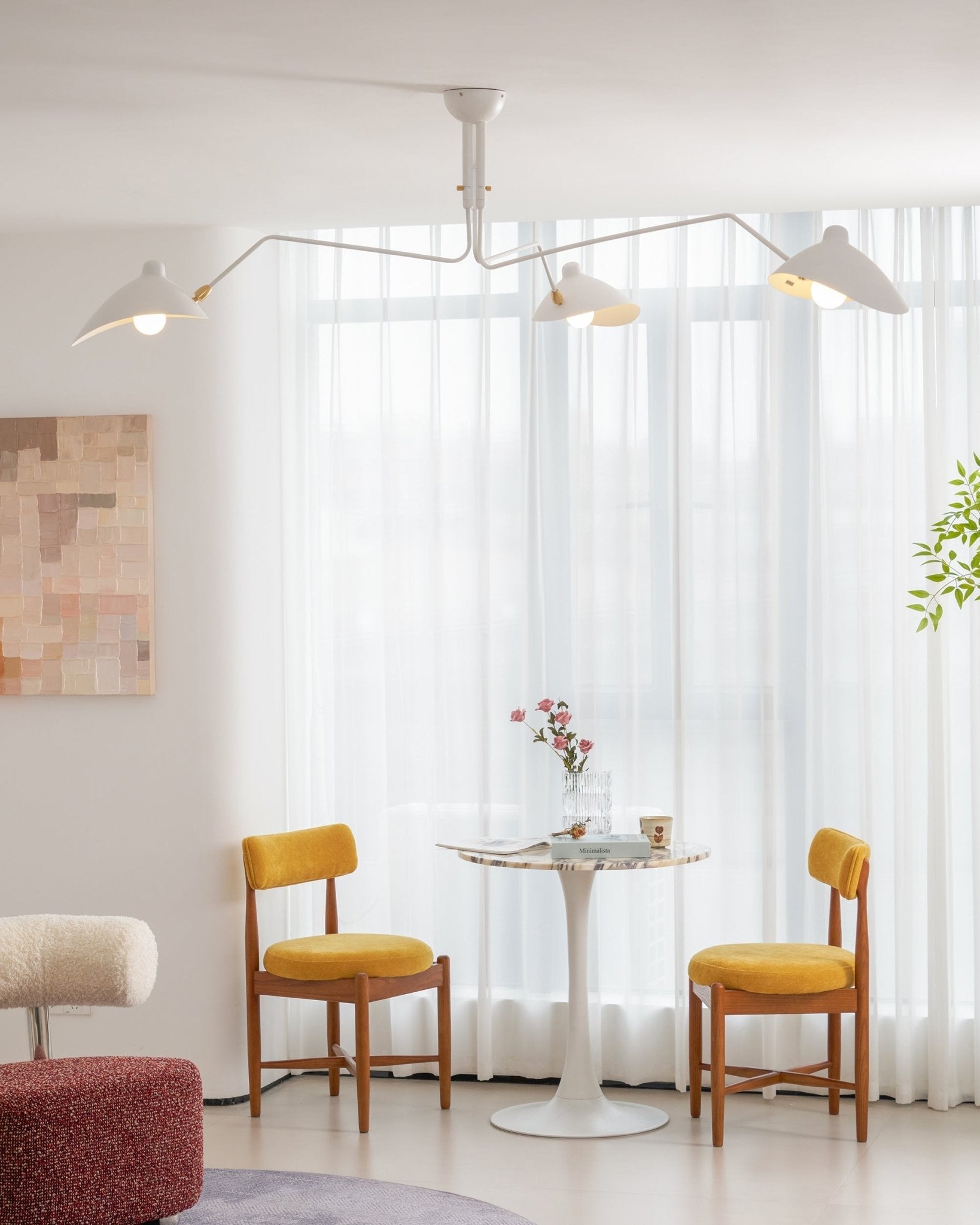 Plafonnier Linéaire à Bras Minimaliste