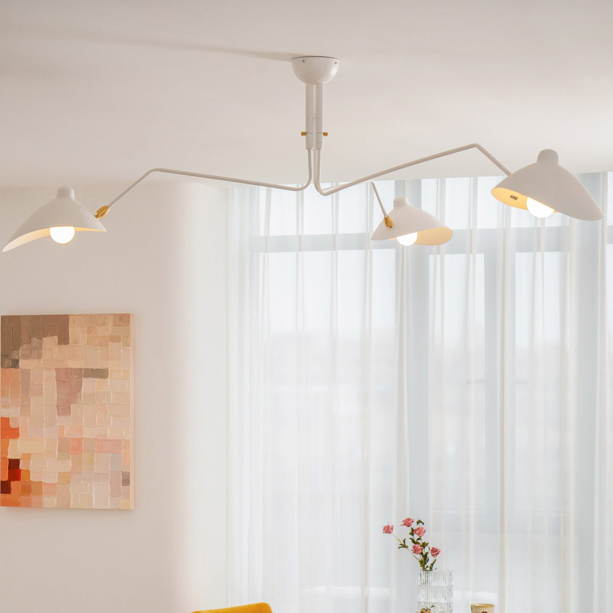 Plafonnier Linéaire à Bras Minimaliste