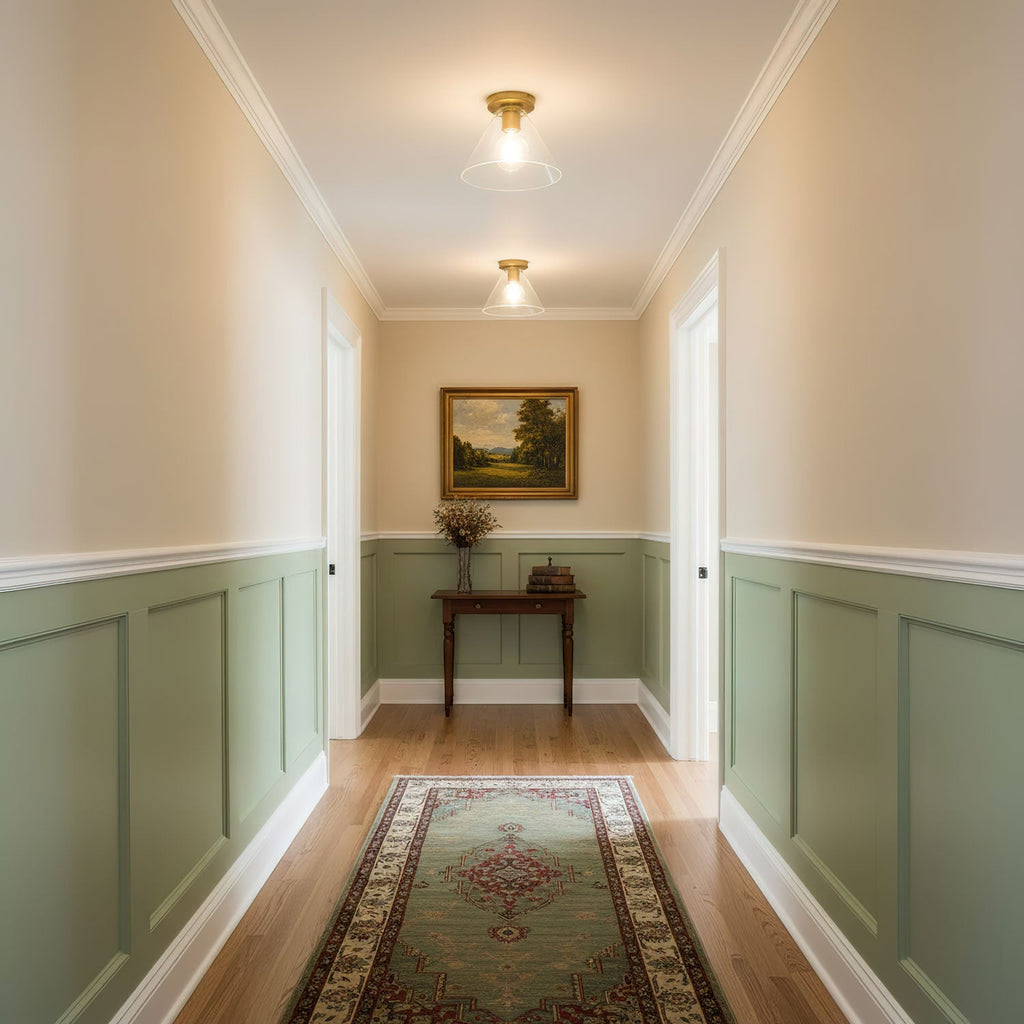 Simple Style Flush Mount Light
