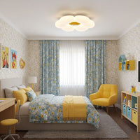 Six-leaf Flower Kids Room Ceiling Lamp