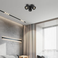 Rotating Folding Three Head Spotlight
