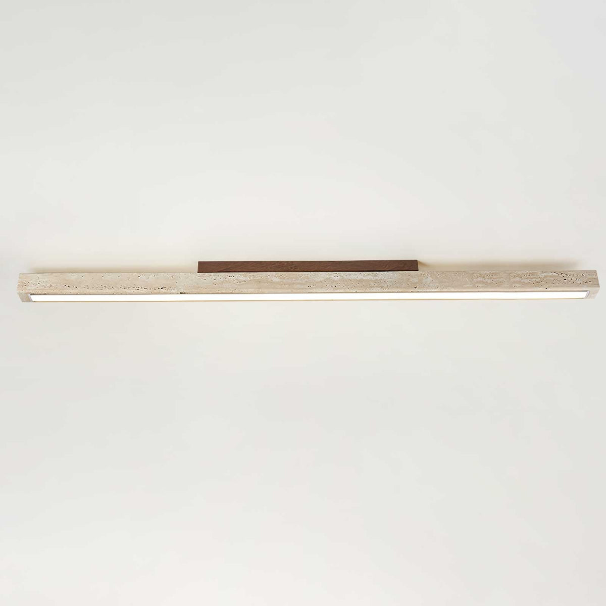 Travertine Column Ceiling Light