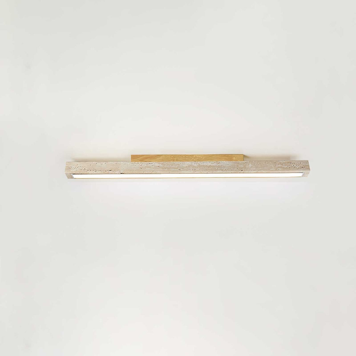 Travertine Column Ceiling Light
