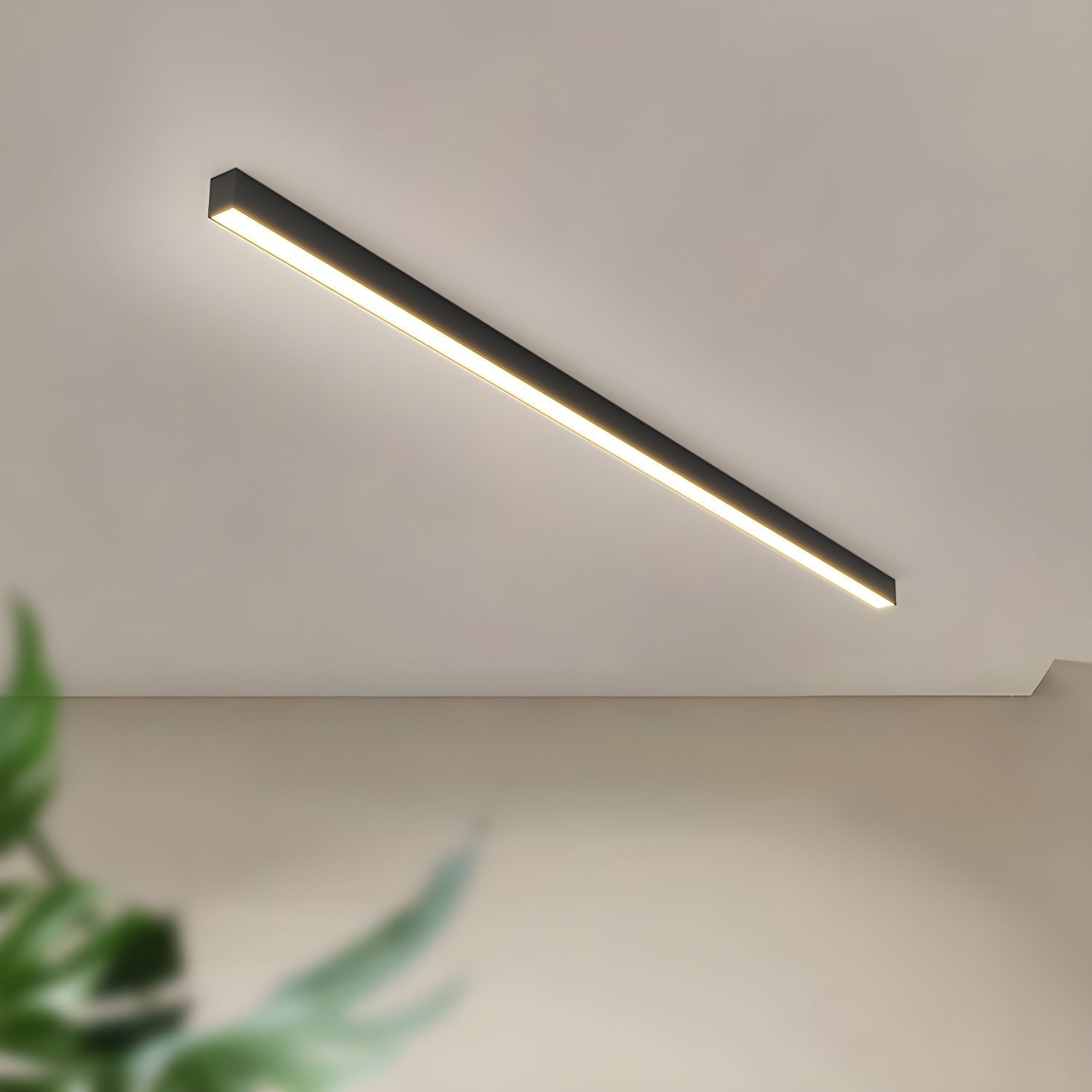Plafonnier Linéaire Ultra-Fin Minimaliste