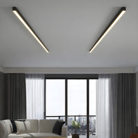 Plafonnier Linéaire Ultra-Fin Minimaliste