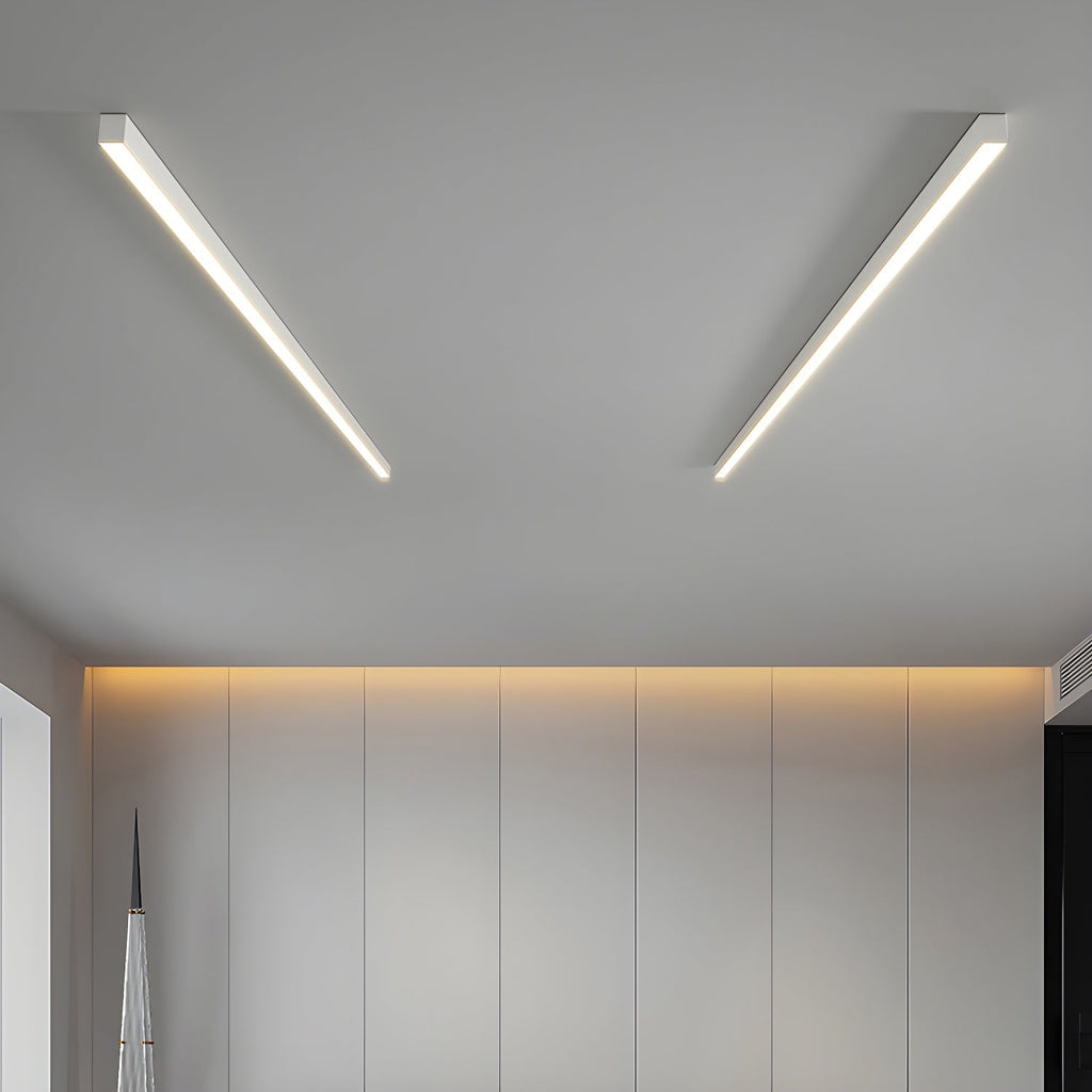 Plafonnier Linéaire Ultra-Fin Minimaliste