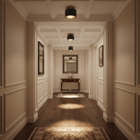 Volcanic Glow Ceiling Light