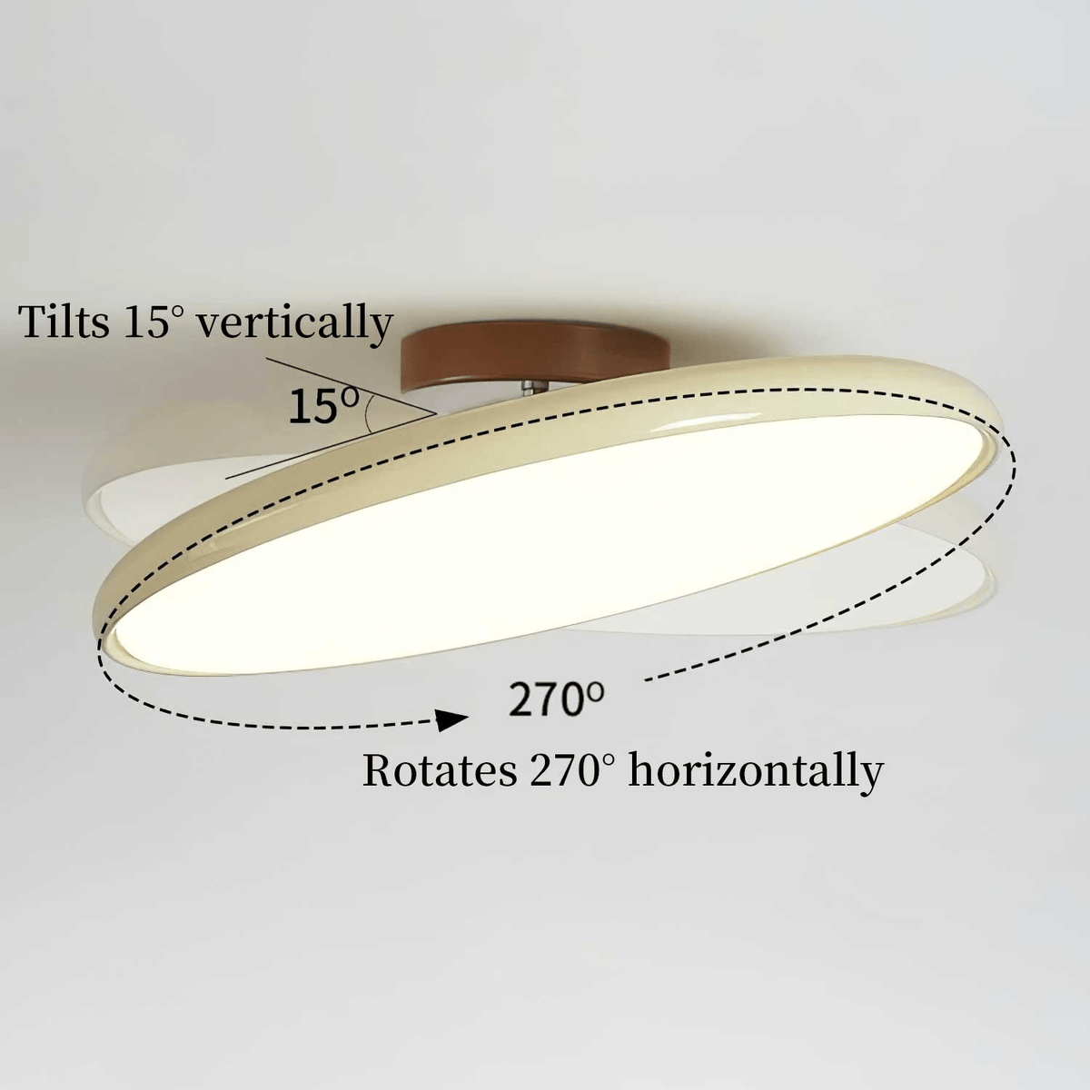 Plafonnier Orientable Design Moderne