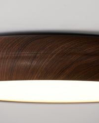 Wood Grain Round Ceiling Lamp