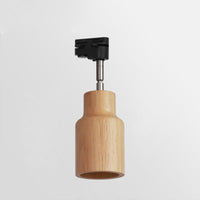 Wood Track Ceiling Lamp