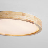 Wooden Geometric Ceiling Light