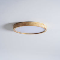 Wooden Geometric Ceiling Light