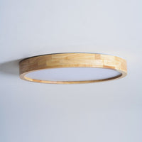Wooden Geometric Ceiling Light