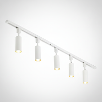 Track Light Cylinder Metal Aluminum Integrated LED