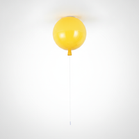 Balloon Flush Mount Ceiling Light Metal Polymer, E26 E27 Base