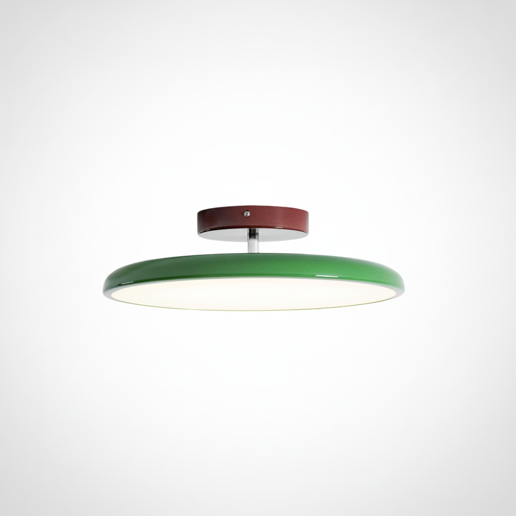 Adjustable Ceiling Lamp Metal Frame Acrylic Shade, Integrated LED