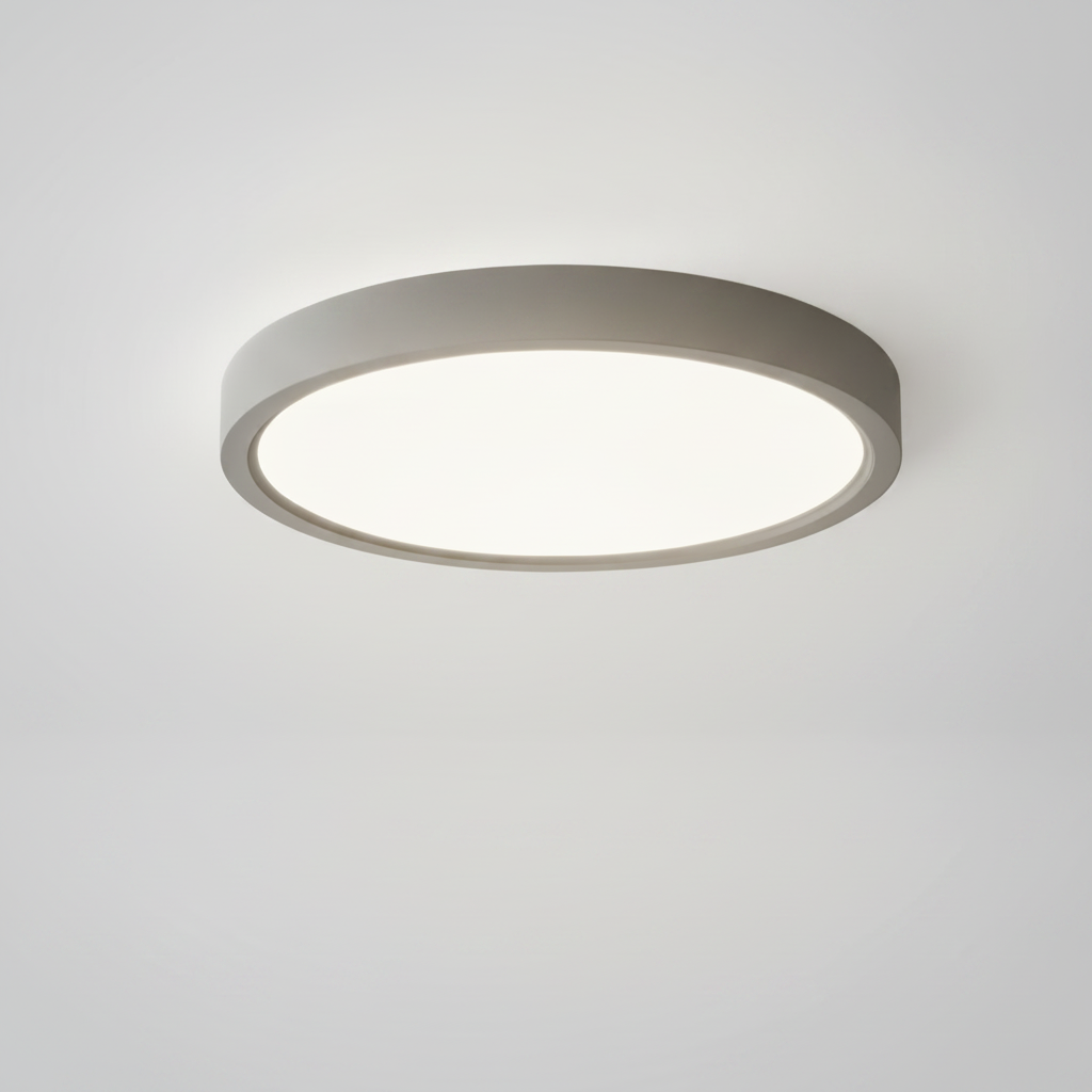 Flush Mount Ceiling Light Round Thin Acrylic