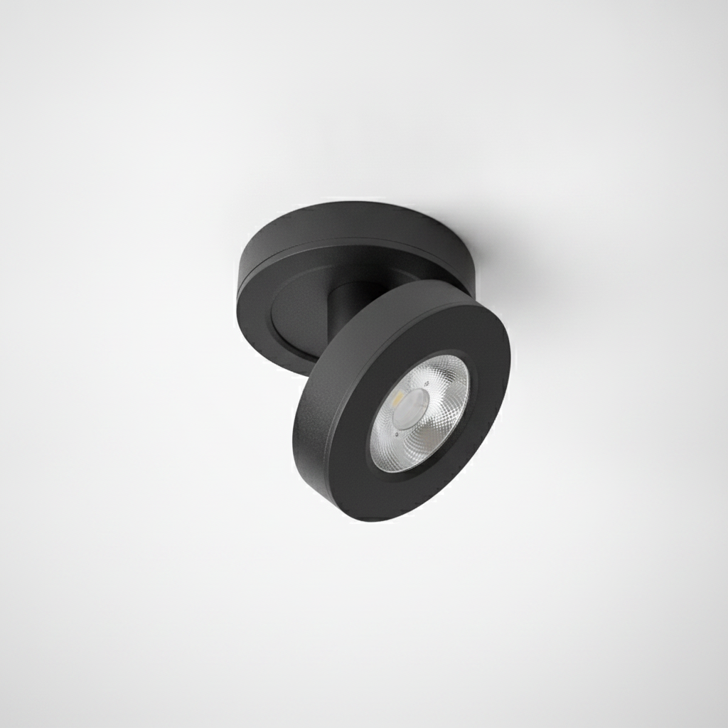 Round Rotating Integrated LED Downlight