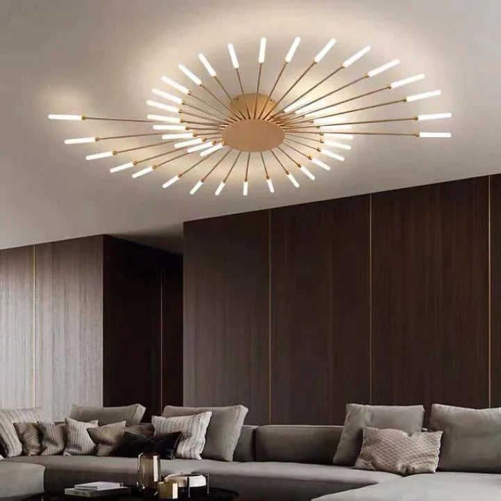 Plafonnier Feux d'Artifice Design Artistique