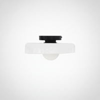 Gino Ceiling Lamp, Metal, Glass, G9 Base