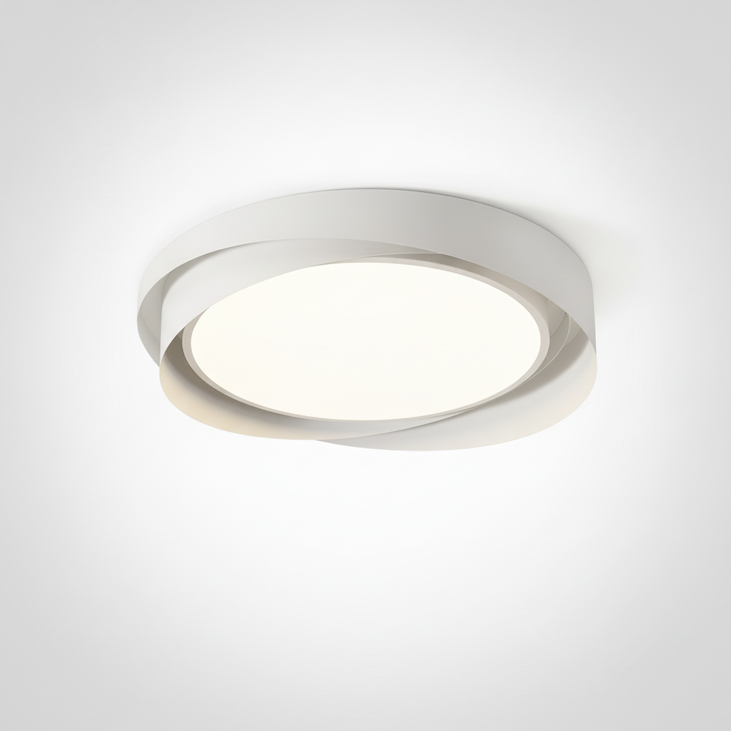 Flush Mount Ceiling Light Minimalist, Integrated LED