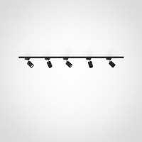 Gilded Rail Track Light, Aluminum, Integrated LED